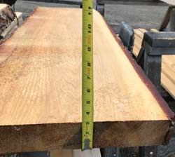 Live Edge Hemlock Lumber Moncton