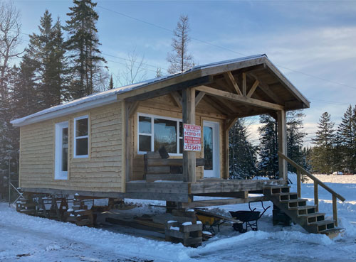 Rough Lumber Cabin for Sale