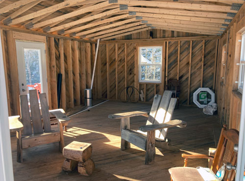 Rough Lumber Cabin for Sale